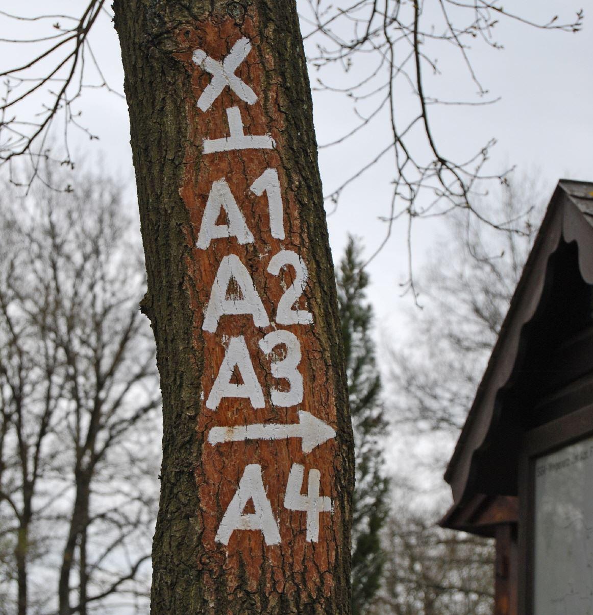 Wegezeichen der SGV Abt. Flammersbach