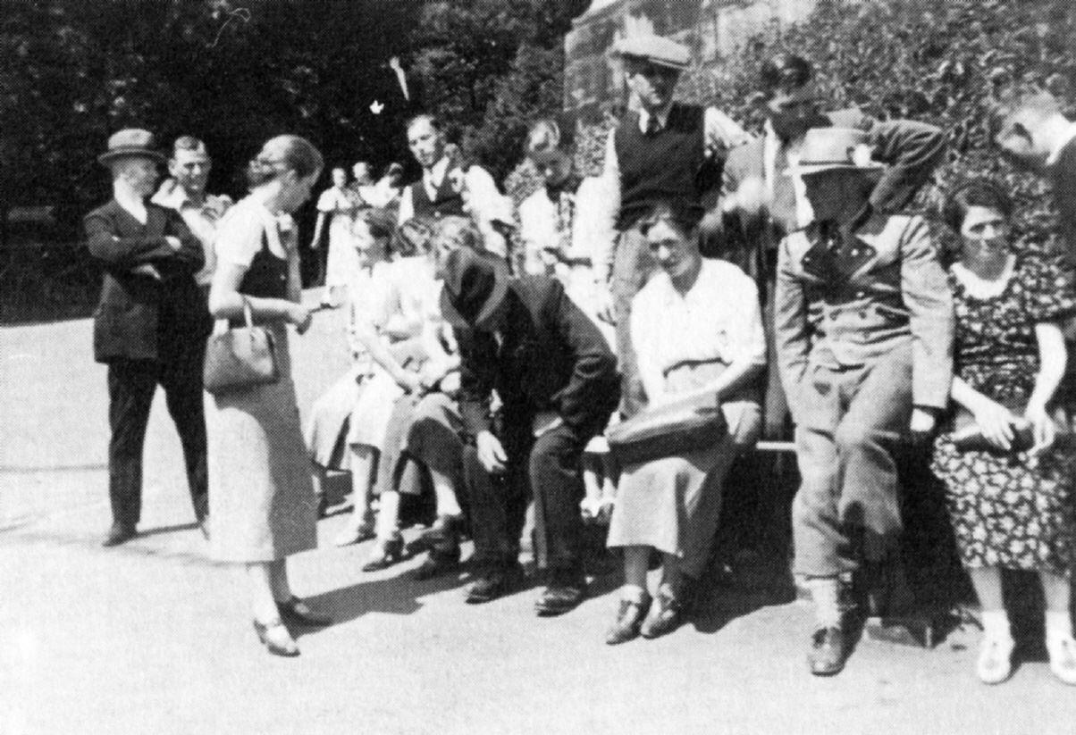 1938 - Ausflug zum Niederwalddenkmal
