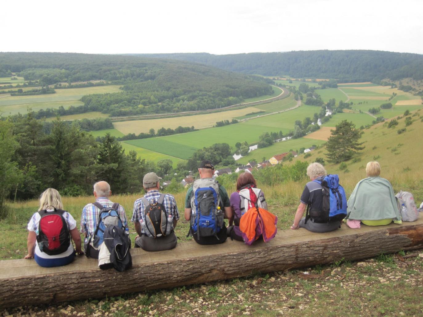Blick ins Altmühltal