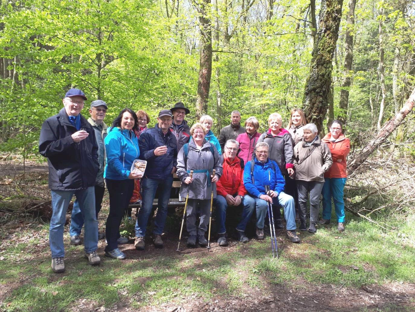 Bild von der Wanderung am Muttertag 2019